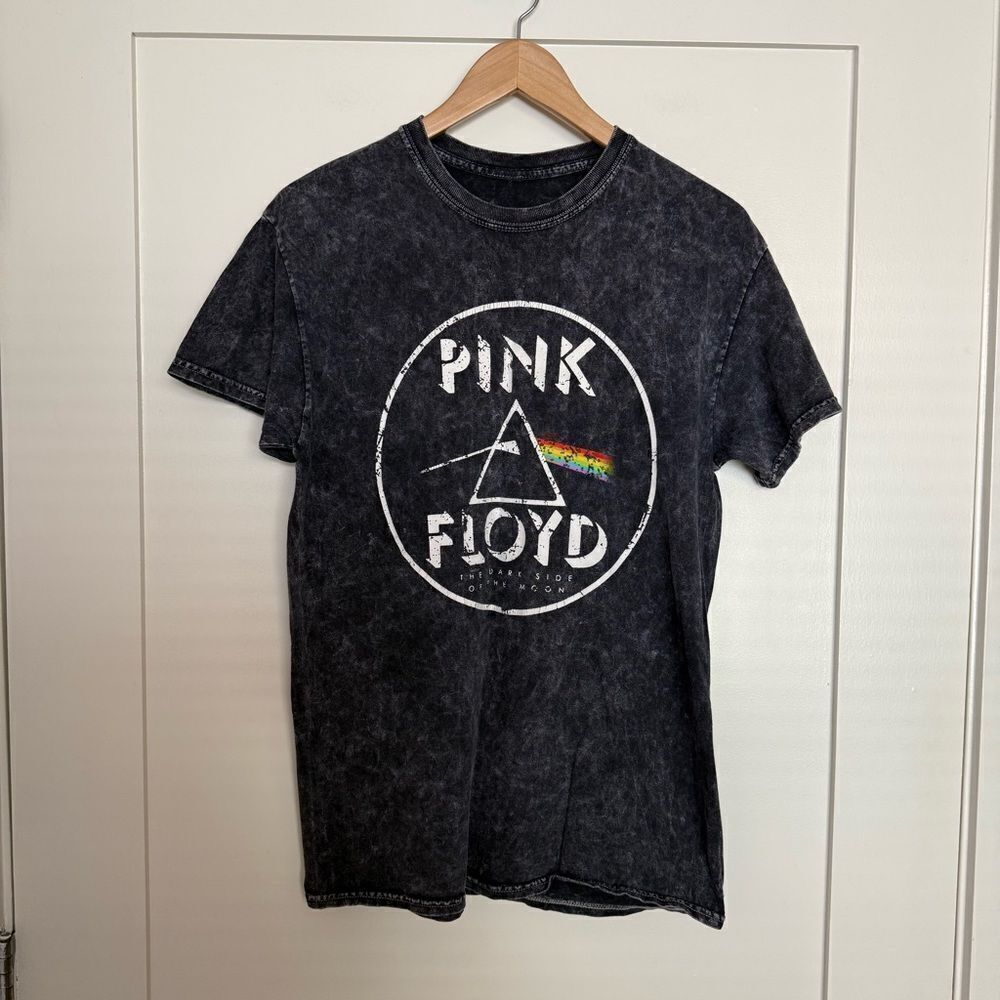 Pink Floyd 1973 Dark Side of the Moon North American Tour T Shirt Sz Medium